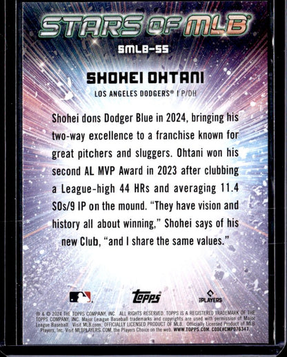 2024 Topps Shohei Ohtani Stars of MLB Los Angeles Dodgers