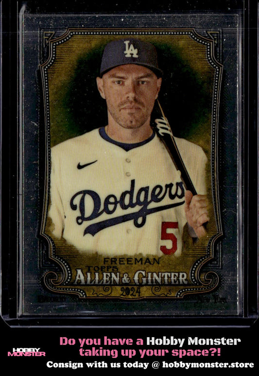 2024 Topps Allen & Ginter Freddie Freeman Chrome Los Angeles Dodgers