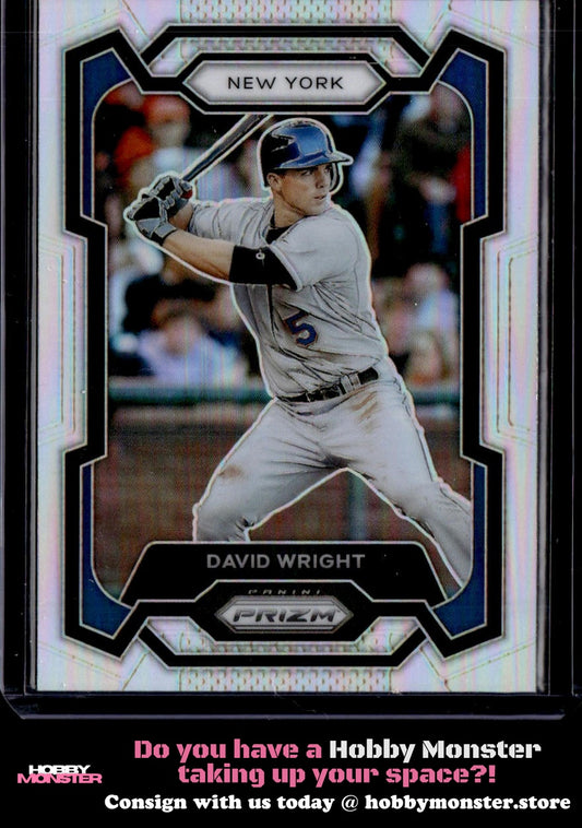 2024 Panini Prizm David Wright Silver Prizm New York Mets