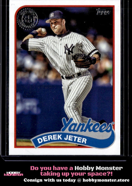 2024 Topps Derek Jeter 1989 New York Yankees
