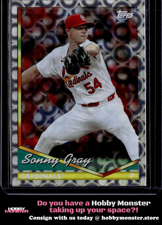 2024 Topps Archives Sonny Gray Archives Foilboard St. Louis Cardinals