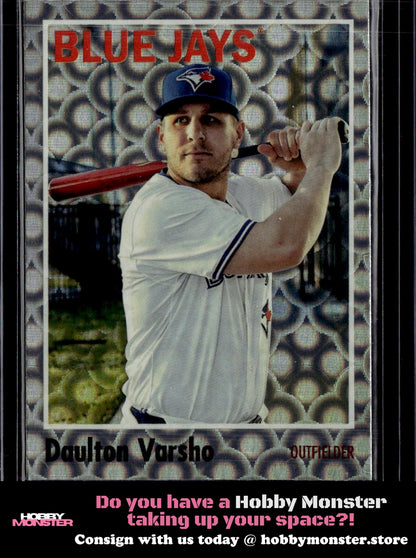 2024 Topps Archives Daulton Varsho Archives Foilboard Toronto Blue Jays