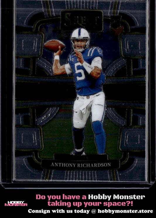 2023 Panini Select Anthony Richardson Rookie Indianapolis Colts