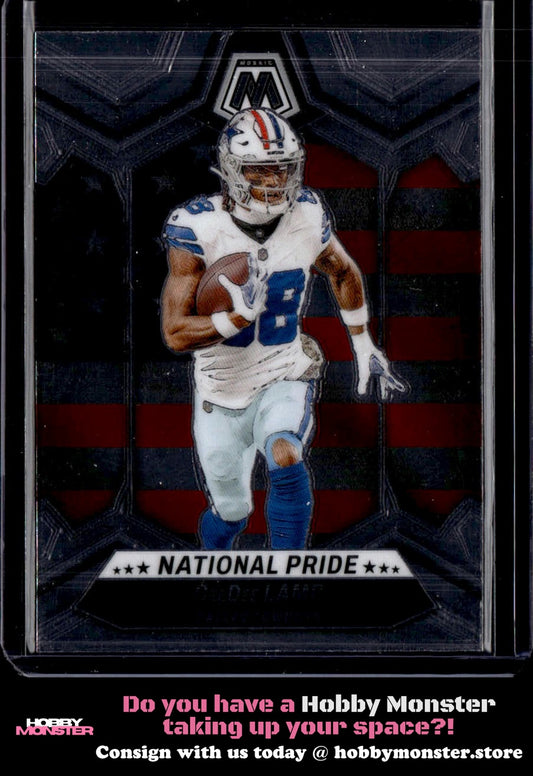 2024 Panini Mosaic CeeDee Lamb National Pride Dallas Cowboys