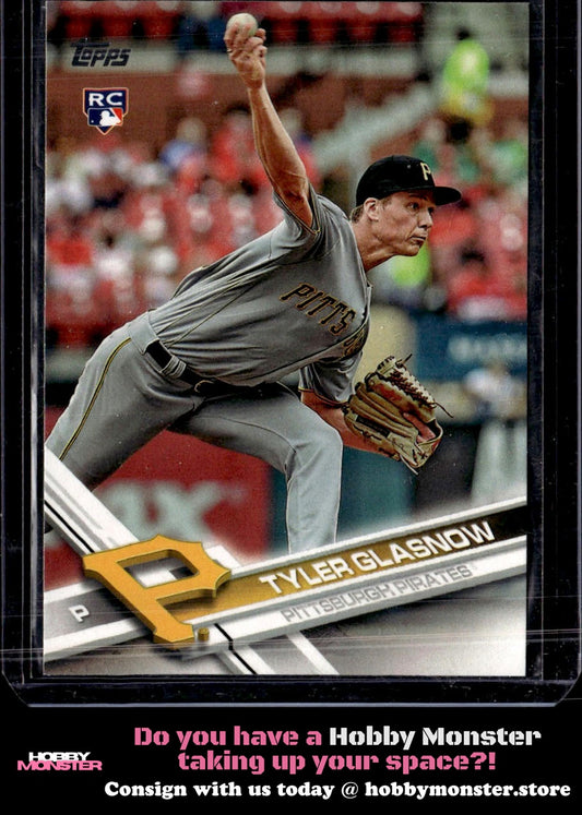 2017 Topps Tyler Glasnow Rookie Pittsburgh Pirates