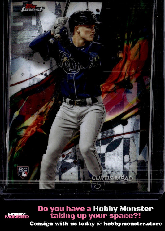 2024 Finest Curtis Mead Rookie Tampa Bay Rays