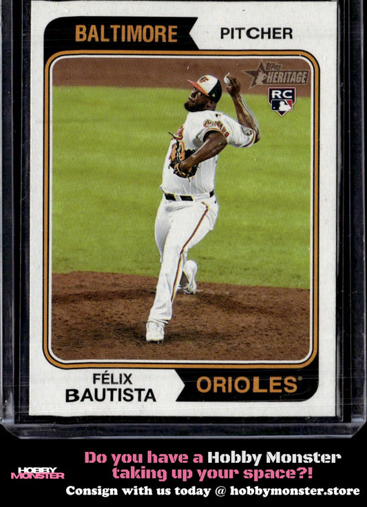2023 Topps Heritage Félix Bautista Baltimore Orioles