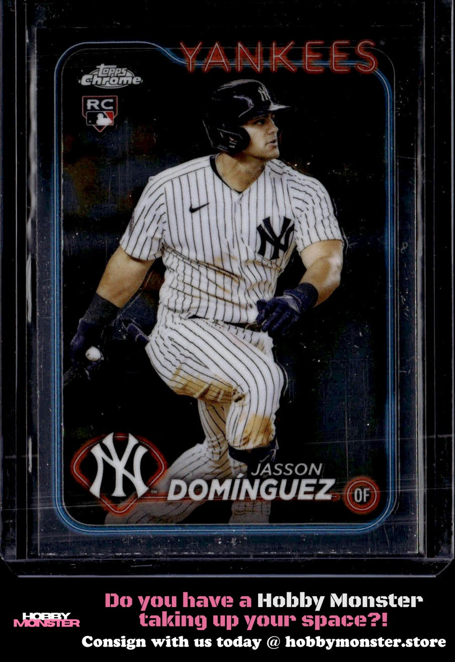 2024 Topps Chrome Jasson Domínguez Rookie New York Yankees