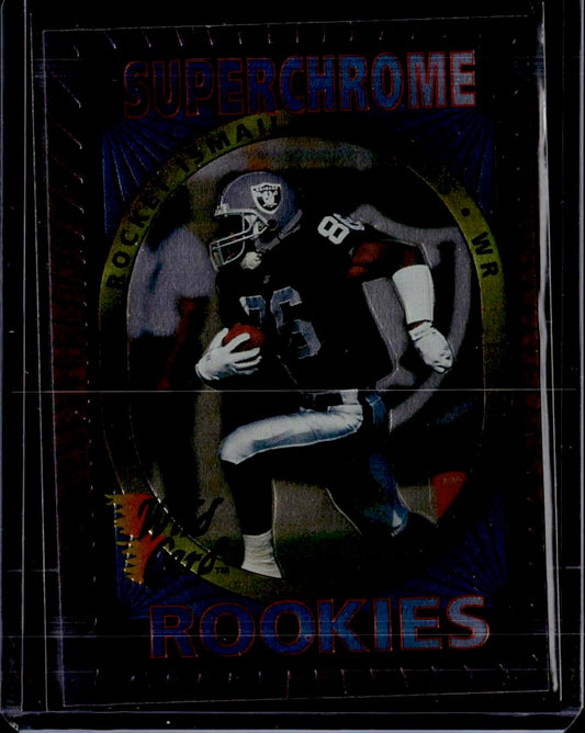 1993 Wild Card Rocket Ismail Superchrome Rookies Los Angeles Raiders