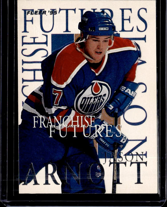 1994-95 Fleer Jason Arnott Franchise Futures Edmonton Oilers