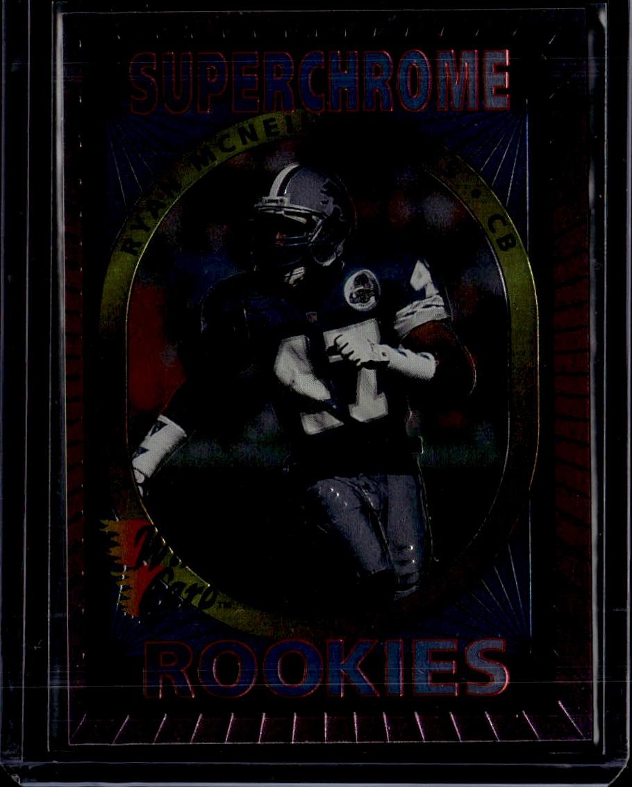 1993 Wild Card Ryan McNeil Superchrome Rookies Detroit Lions