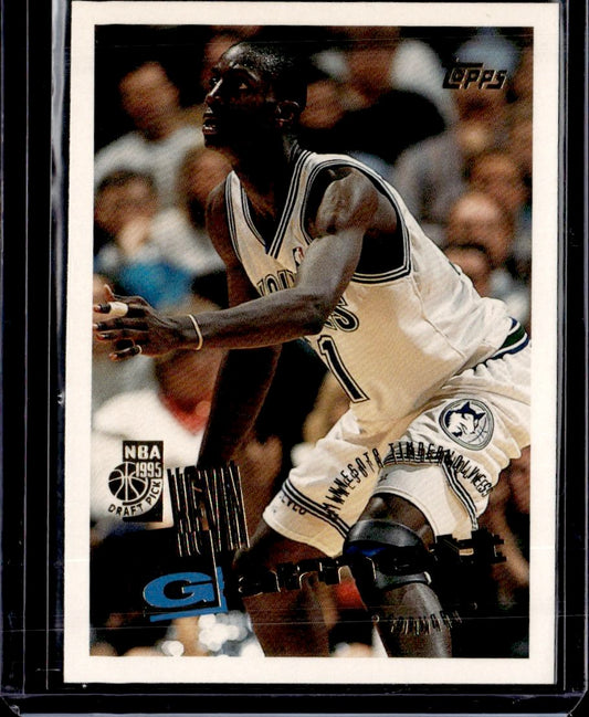 1995-96 Topps Kevin Garnett Rookie Minnesota Timberwolves