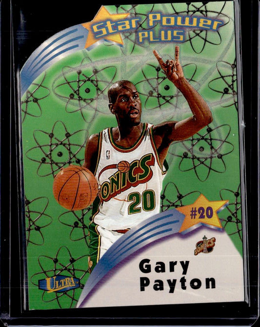 1997-98 Ultra Gary Payton Star Power Plus Seattle SuperSonics