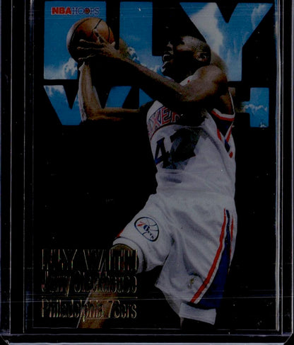 1996-97 Hoops Jerry Stackhouse Fly With Philadelphia 76ers