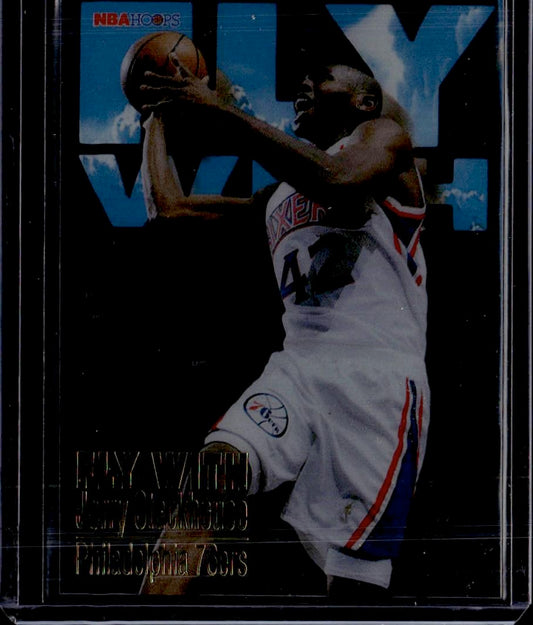 1996-97 Hoops Jerry Stackhouse Fly With Philadelphia 76ers