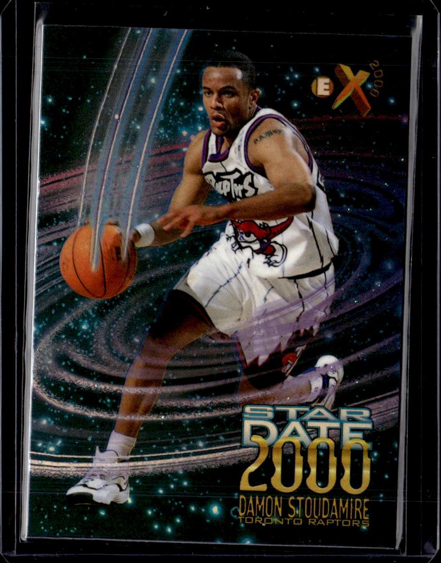 1996-97 E-X2000 Damon Stoudamire X2000 - Star Date 2000 Toronto Raptors