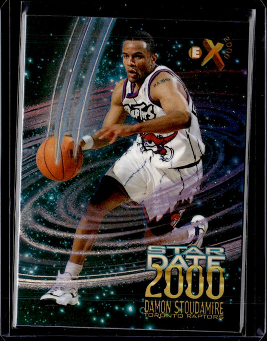 1996-97 E-X2000 Damon Stoudamire X2000 - Star Date 2000 Toronto Raptors