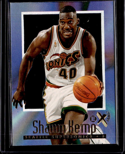 1996-97 E-X2000 Shawn Kemp Seattle SuperSonics