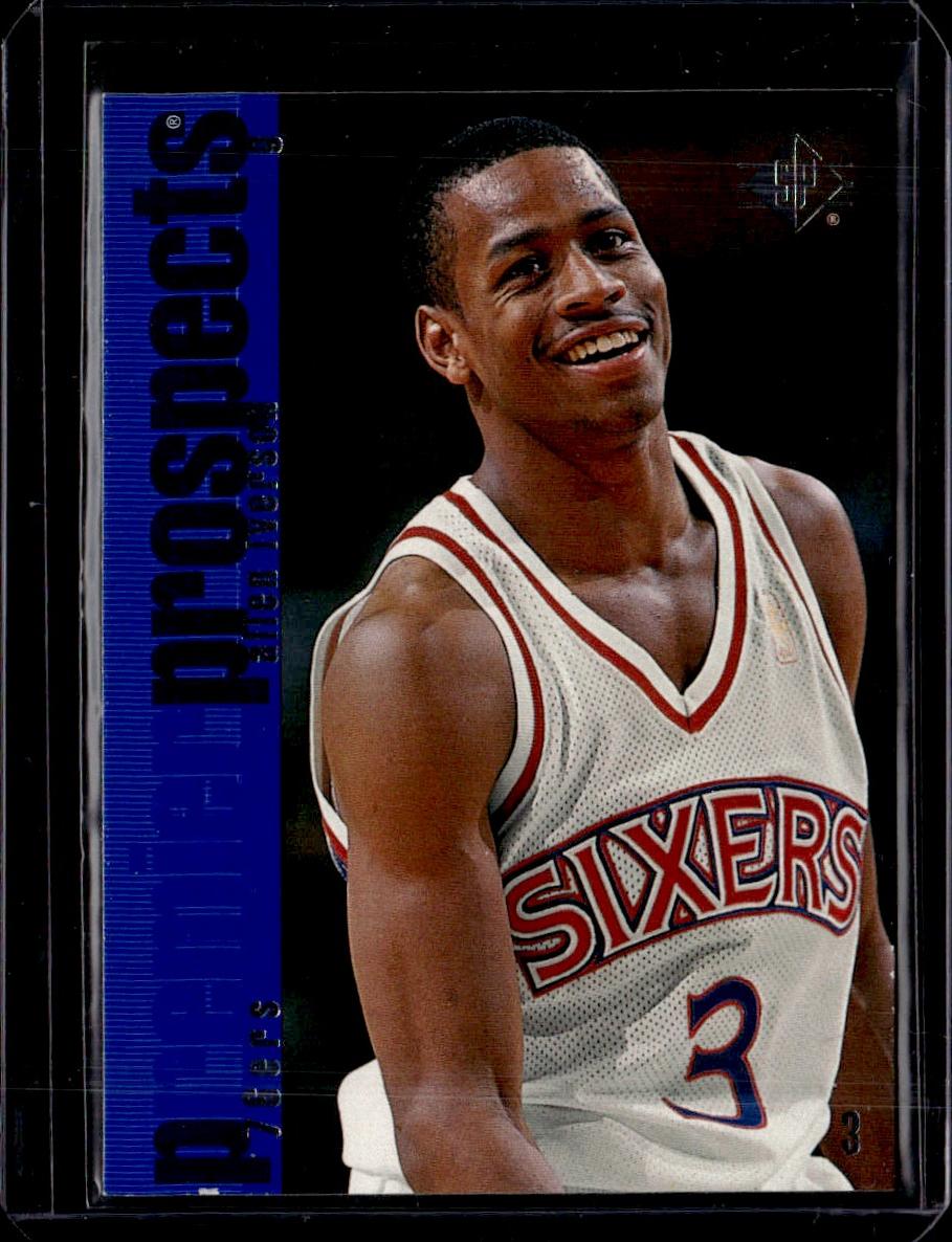 1996-97 SP Allen Iverson Rookie Philadelphia 76ers