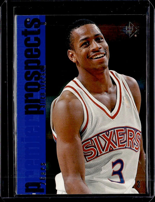 1996-97 SP Allen Iverson Rookie Philadelphia 76ers