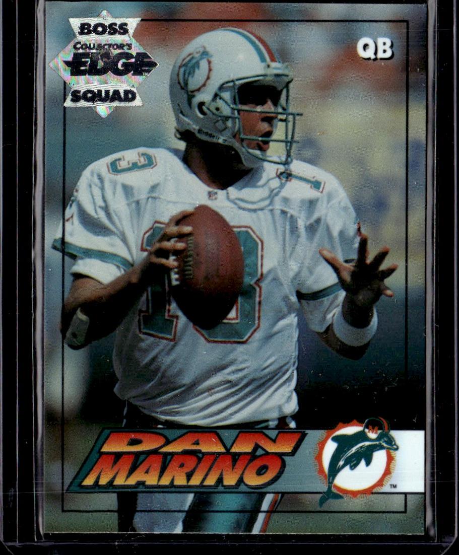 1994 Collector's Edge Dan Marino Boss Squad Silver Miami Dolphins