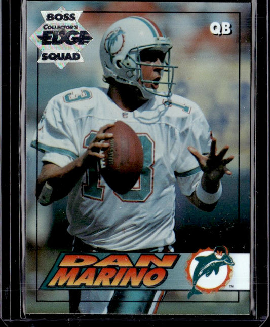 1994 Collector's Edge Dan Marino Boss Squad Silver Miami Dolphins