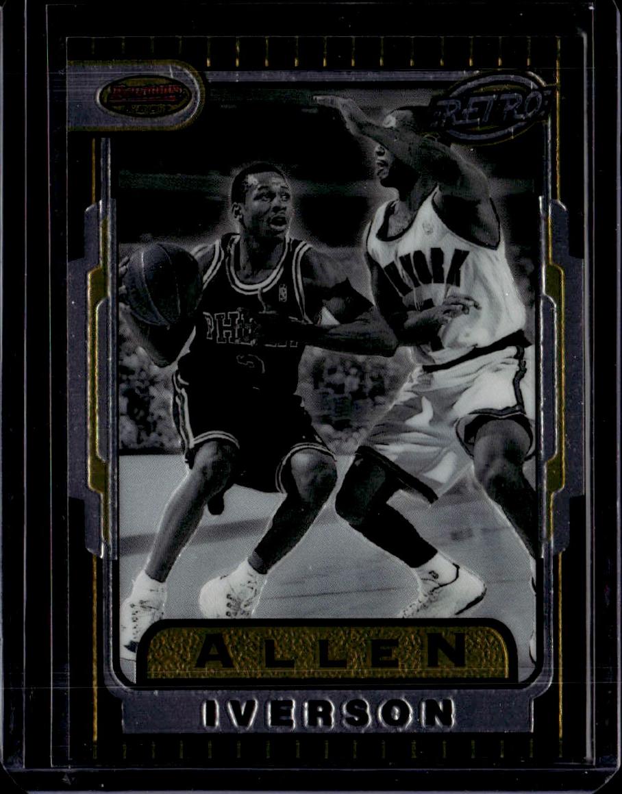 1996-97 Bowman's Best Allen Iverson Philadelphia 76ers