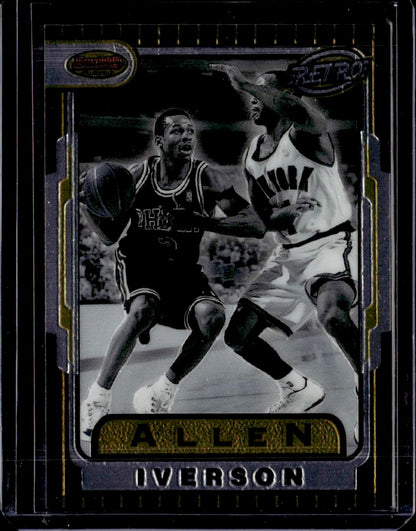 1996-97 Bowman's Best Allen Iverson Philadelphia 76ers