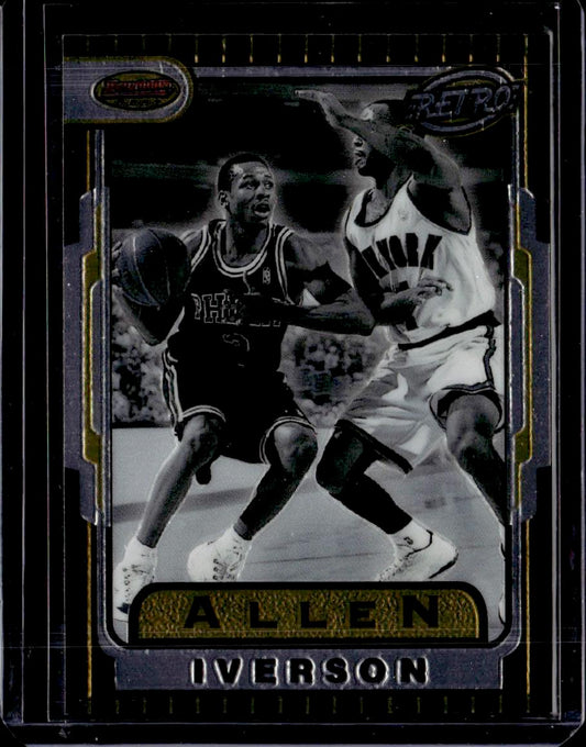 1996-97 Bowman's Best Allen Iverson Philadelphia 76ers