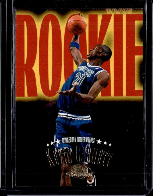 1995-96 SkyBox Premium Kevin Garnett Rookie Minnesota Timberwolves