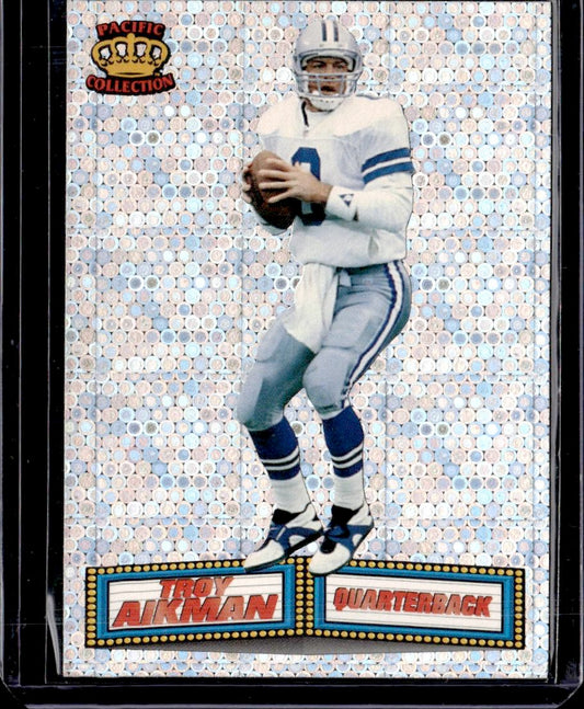 1994 Pacific Troy Aikman Marquee Prisms Dallas Cowboys