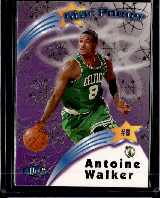 1997-98 Ultra Antoine Walker Star Power Boston Celtics