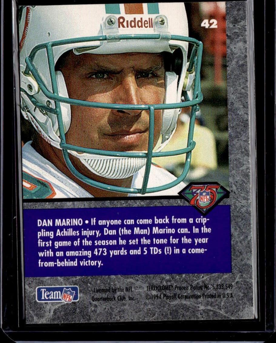 1994 Playoff Contenders Dan Marino Miami Dolphins