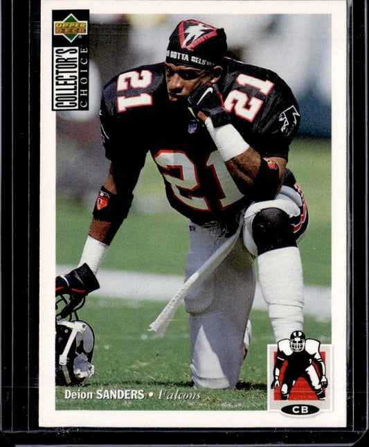 1994 Collector's Choice Deion Sanders Atlanta Falcons