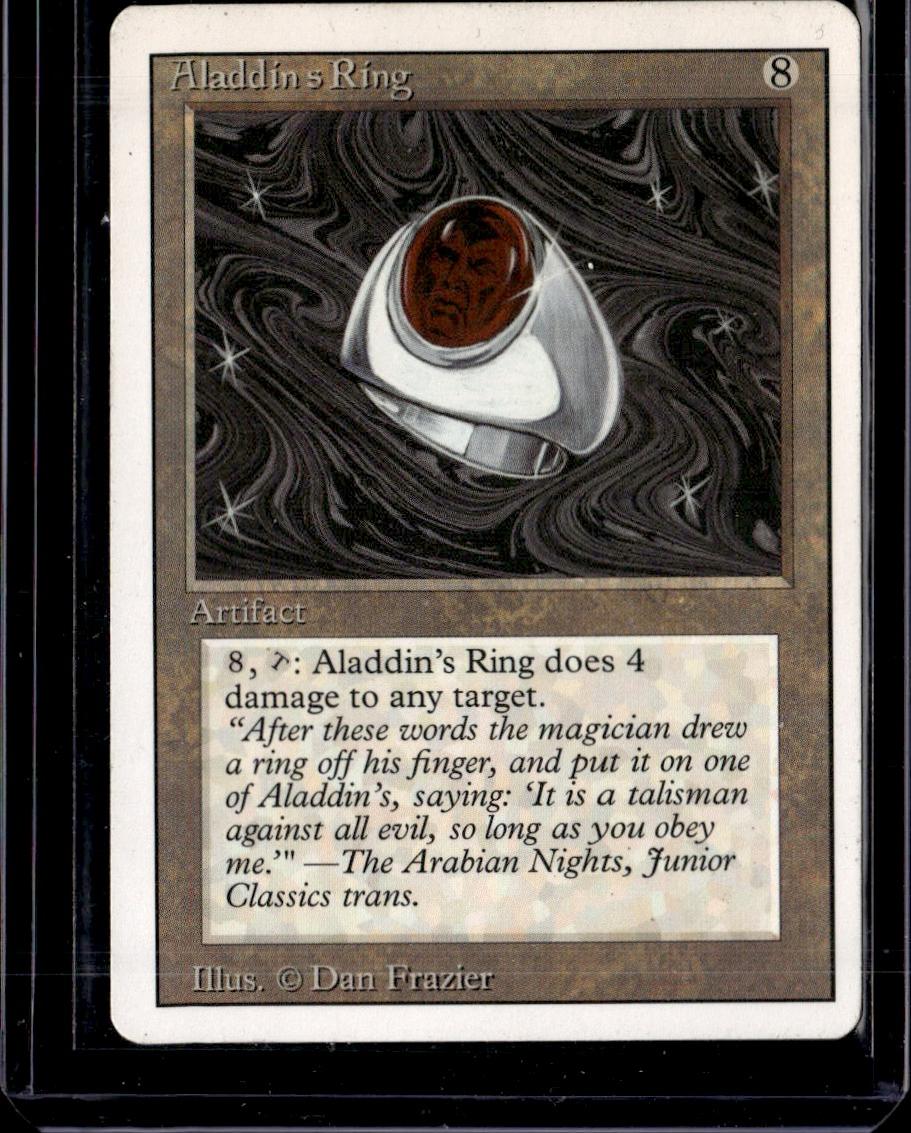 Magic The Gathering Aladdin's Ring Arabian Nights MTG