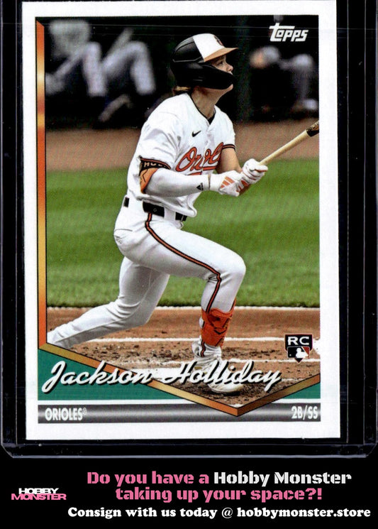 2024 Topps Archives Jackson Holliday Baltimore Orioles