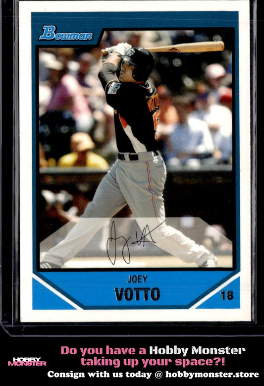 2007 Bowman Draft Picks & Prospects Joey Votto Prospects Cincinnati Reds C