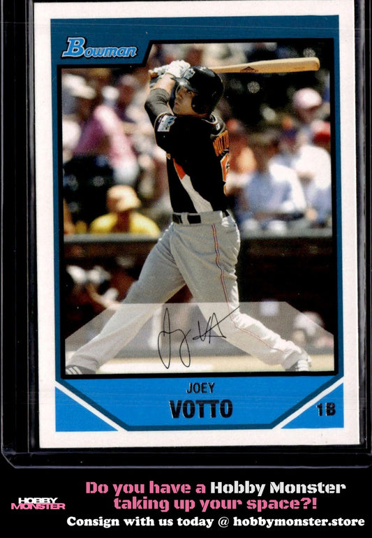 2007 Bowman Draft Picks & Prospects Joey Votto Prospects Cincinnati Reds B