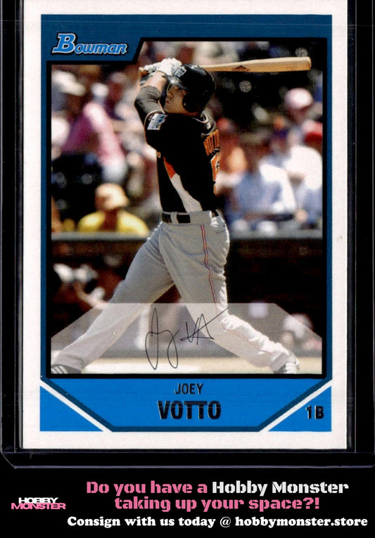 2007 Bowman Draft Picks & Prospects Joey Votto Prospects Cincinnati Reds