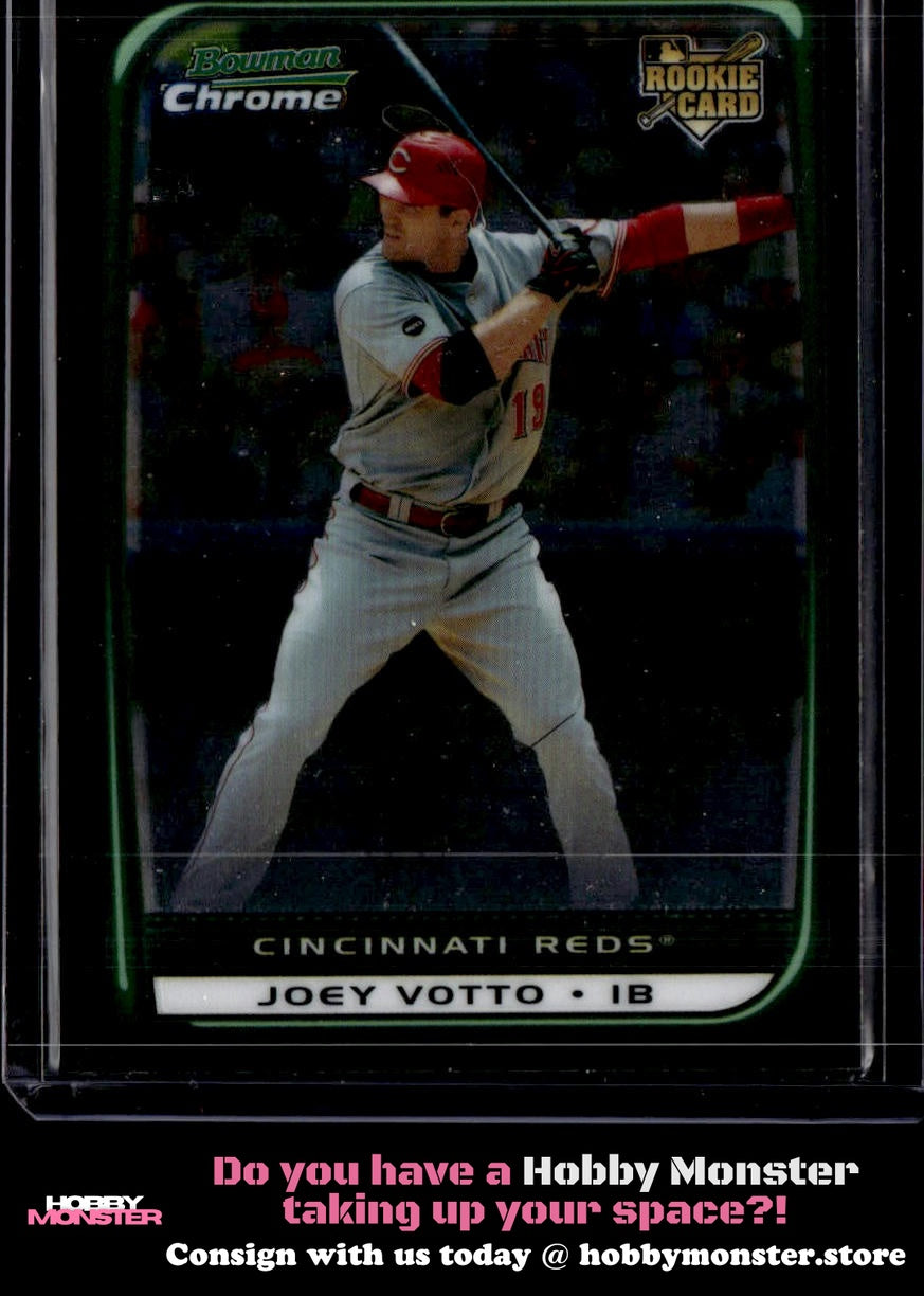 2008 Bowman Draft Picks & Prospects Joey Votto Chrome Cincinnati Reds