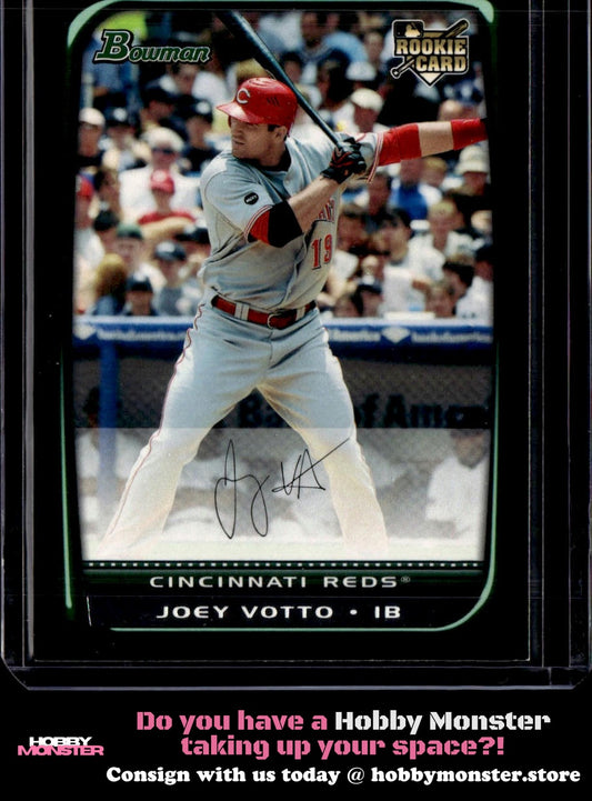 2008 Bowman Draft Picks & Prospects Joey Votto Cincinnati Reds F