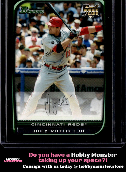2008 Bowman Draft Picks & Prospects Joey Votto Cincinnati Reds E