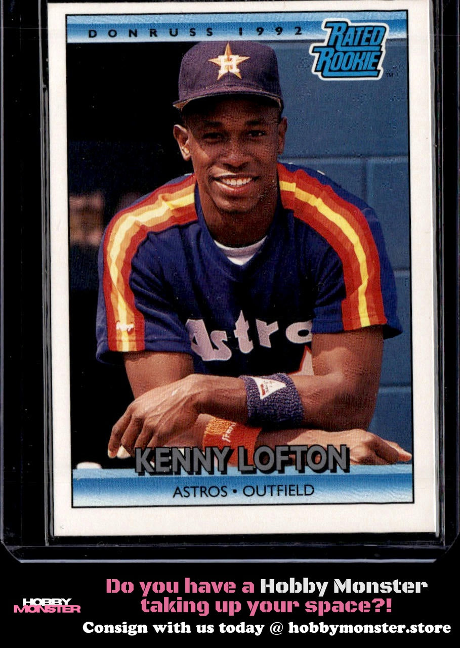 1992 Donruss Kenny Lofton Houston Astros C