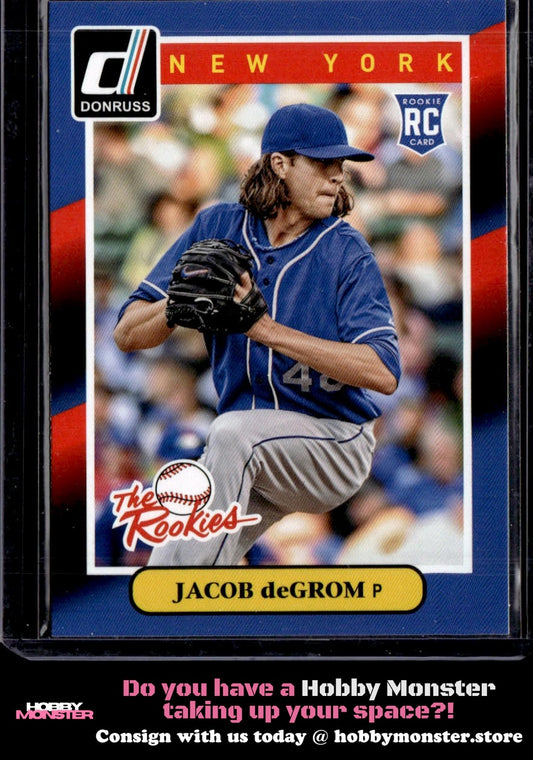 2014 Donruss The Rookies Jacob deGrom New York Mets