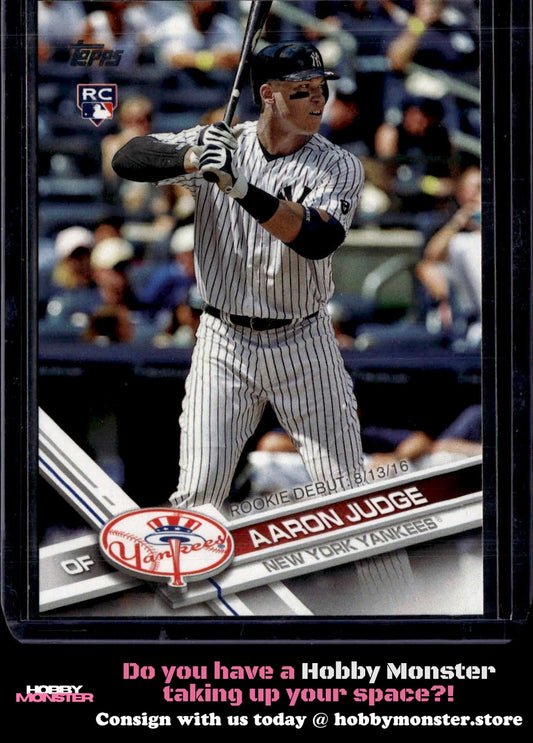 2017 Topps Update Aaron Judge New York Yankees