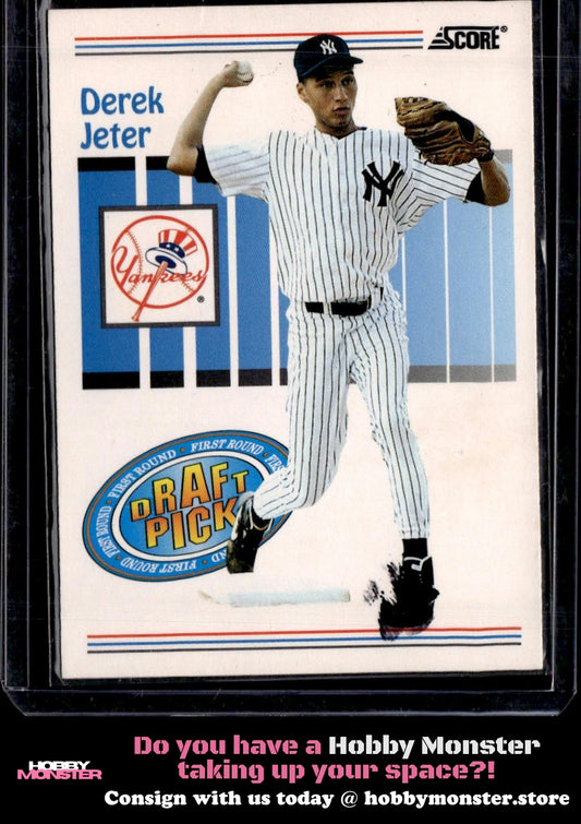 1993 Score Derek Jeter Rookie New York Yankees