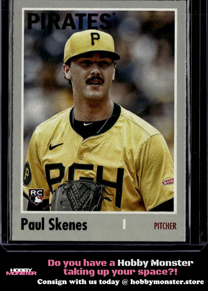 2024 Topps Archives Paul Skenes Pittsburgh Pirates