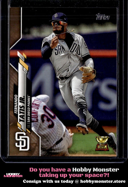 2020 Topps Fernando Tatis Jr. Gold #/2020 San Diego Padres