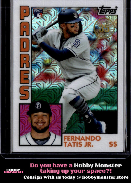 2019 Topps Update Fernando Tatis Jr. Silver Pack 1984 San Diego Padres