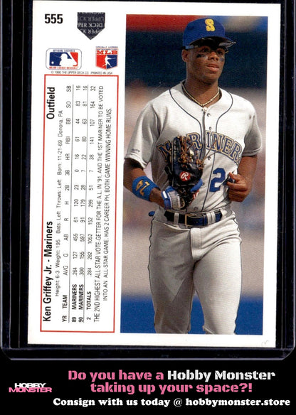1991 Upper Deck Ken Griffey Jr. Seattle Mariners